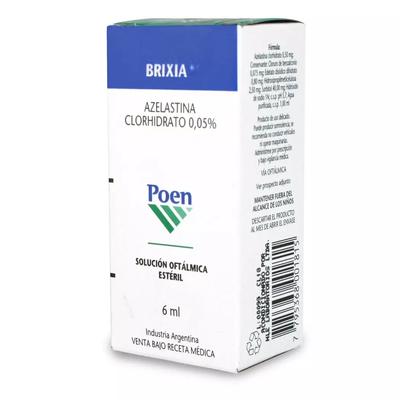 [905202] BRIXIA SOLUC.OFTALMICA 0,05 % 6 ML (AZELASTINA HCL)