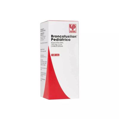 [900855] BRONCOTUSILAN JARABE PEDIATRICO 100 MG/5ML X 120 ML (CARBOCISTEINA)