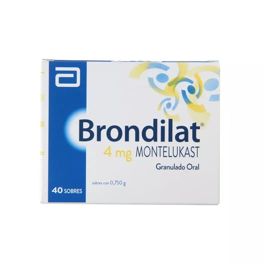 [902195] BRONDILAT 4 MG POLVO X 40 SOBRES (MONTELUKAST)  ***