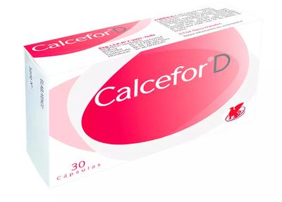 [1522157143307] CALCEFOR D X 30 CAPS (CALCIO 320 + VIT D 125) CHS $100