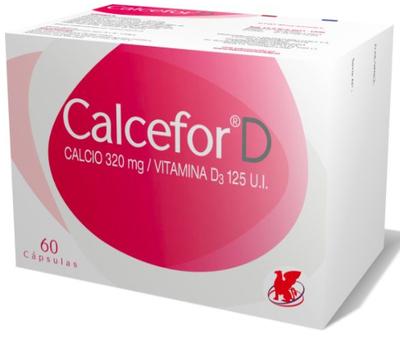 [902455] CALCEFOR D X 60 CAPS (CALCIO 320 + VIT D 125)***