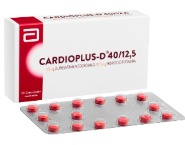 [7800026007778] CARDIOPLUS-D 40/12,5 X 40 COMP (OLMESARTAN/HIDROCLOROTIAZIDA) (RS:30)***