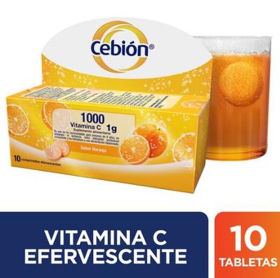 [7800017052411] CEBION 1000 MG EFERVESC X 10 COMP (VIT C)