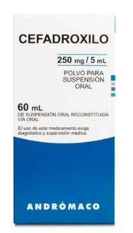 [901421] CEFADROXILO JARABE 250 ML/5 ML ANDR X 60 ML (PTM) (GENER)