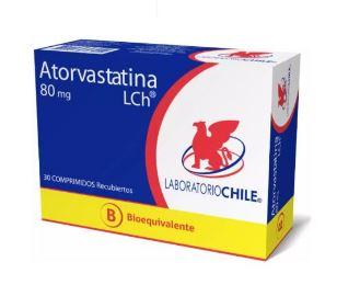 [7800007808950] CENABAST ATORVASTATINA 80 MG LCH X 30 COMP (GENER)***