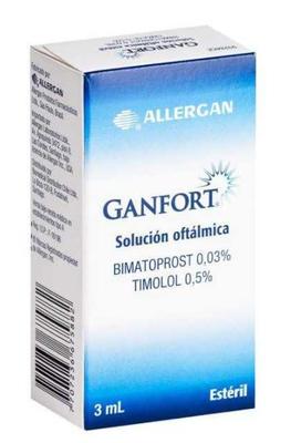 [7707236675882] CENABAST BIMATOPROST/TIMOLOL  0,03/0,5% SOL OFT X 3 ML (GANFORT)
