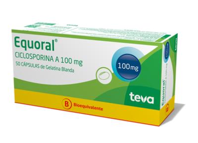 [1598021970696] CENABAST CICLOSPORINA 100 MG X 50 CAP (EQUORAL)