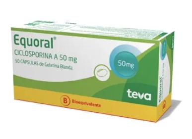 [7800007681607] CENABAST CICLOSPORINA 50 MG X 50 CAP (EQUORAL)