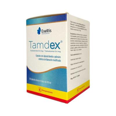 [7804656600767] CENABAST DUTASTERIDA/TAMSULOSINA 0,5/0,4 MG X 30 CAPSULAS (TAMDEX SIMIL GOTELY DUO)***