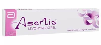 [8904045310020] CENABAST LEVONORGESTREL 20 UG/24 HRS SISTEMA INTRAUTERINO (ASERTIA)