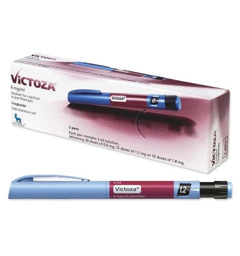 [904291] CENABAST LIRAGLUTIDA 6MG/ML SOL INYEC X 1 JER (VICTOZA)(REFR:REQUIERE CADENA FRIO)