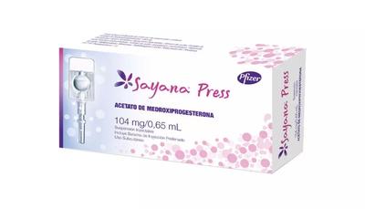 [1566848757987] CENABAST MEDROXIPROGESTERONA JER 104 MG /0.65 ML X 1 DOSIS (SAYANA PRESS) (HORM)