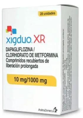 [904806] CENABAST METFORMINA//DAPAGLIFLOZINA 10/1000 MG X 28 COMP (XIGDUO XR)