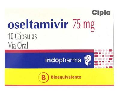 [904643] CENABAST OSELTAMIVIR 75 MG INDOPHARMA X 10 CAPS (GENER)***