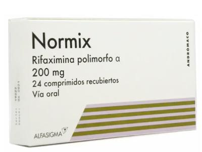 [7800018163680] CENABAST RIFAXIMINA 200 MG X 24 COMP REC (NORMIX)
