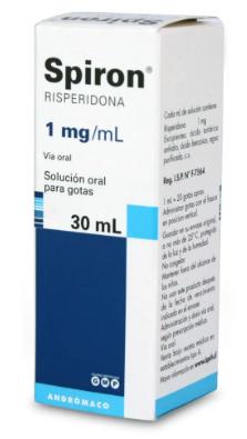 [7861073970521] CENABAST RISPERIDONA GOTAS 1 MG/ML X 30 ML (SPIRON)