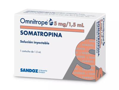 [500014170] CENABAST SOMATROPINA  SOLUC. INYECTABLE  5 MG /1.5 ML (OMNITROPE) (REFR: REQUIERE CADENA DE FRIO)