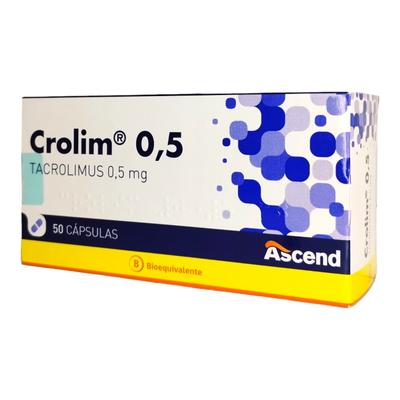 [7804650882435] CENABAST TACROLIMUS 0,5 MG X 50 CAPS (CROLIM)