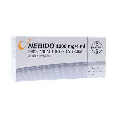 [1605629985663] CENABAST TESTOSTERONA UNDECANOAT 1000MG/4ML X 1 UNID (NEBIDO)