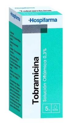 [7804640560824] CENABAST TOBRAMICINA 0,3 % GOTAS OFTALM HOSPIFARMA X 5 ML (GENER)