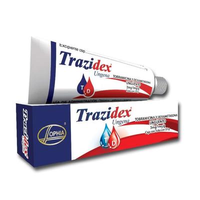 [736085412765] CENABAST TOBRAMICINA/DEXAMETASONA 0,3/0,1% X 3,5 GR (TRAZIDEX UNGENA)