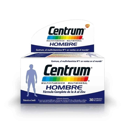 [7804900000503] CENTRUM HOMBRE X 30 COMP