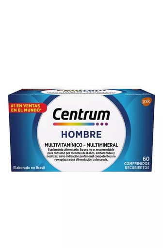 [7800029003043] CENTRUM HOMBRE X 60 COMP