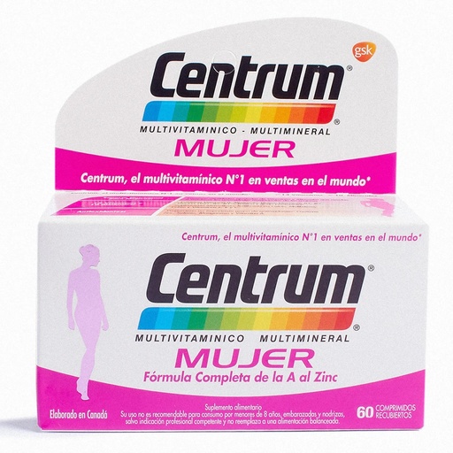 CENTRUM MUJER X 60 COMP