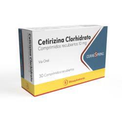 [7804673040362] CETIRIZINA 10 MG MDC CURAESPRING X 30 COMP (GENER)