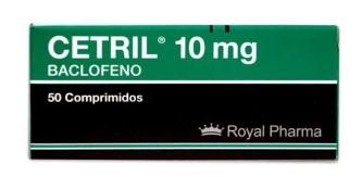 [7800059002832] CETRIL 10 MG X 50 COMP (BACLOFENO)