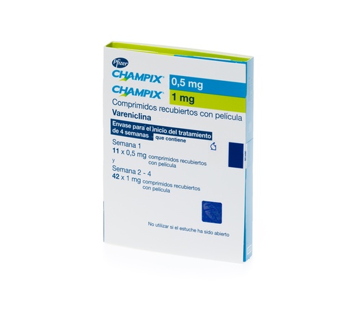[904577] CHAMPIX INICIO 0,5 MG/1MG 11+42 (VARENICLINA) (CONTRA PEDIDO)STORE