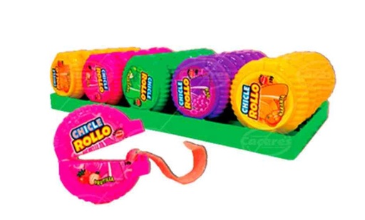 [6922996520260] CHICLE ROLLO  10 G VARIEDADES MABU***
