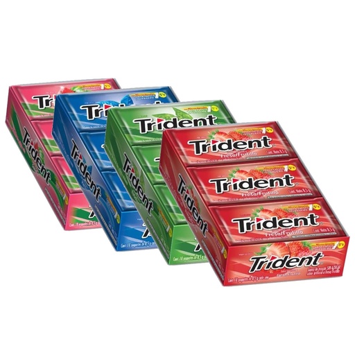 [903755] CHICLES TRIDENT VARIEDADES X 2 UNID X $1000