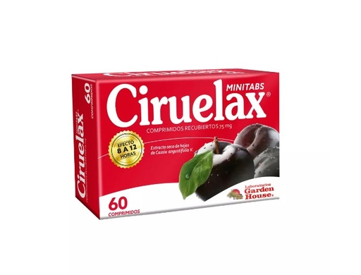 [900919] CIRUELAX 75 MG MINITABS X  60 COMP