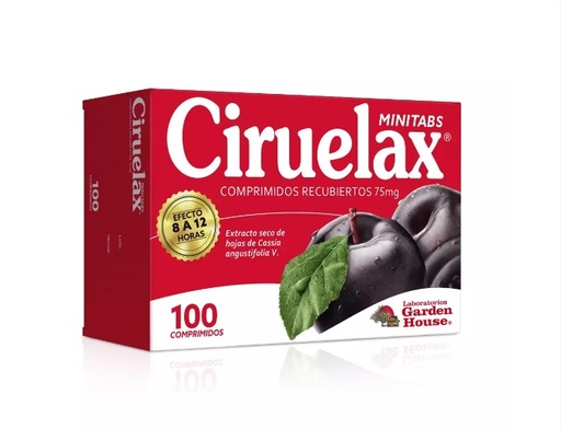 [904529] CIRUELAX 75 MG MINITABS X 100 COMP