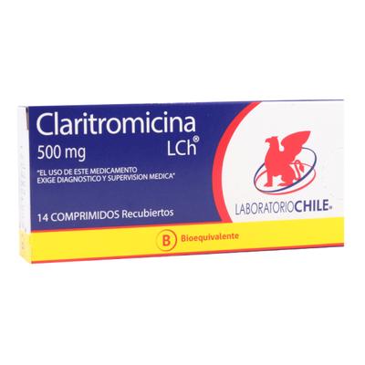 [900085] CLARITROMICINA 500 MG LCH X 14 COMP (GENER)(PTM)