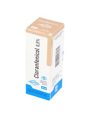 [7800060003071] CLORANFENICOL 0,5 % GOTAS OFTAL SAVAL X 10 ML (GENER) (PTM) (REFR:REQUIERE CADENA DE FRIO)