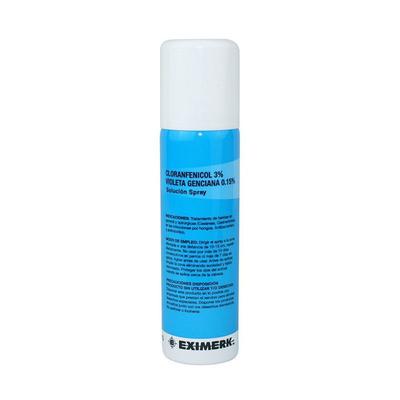 [903245] CLORANFENICOL/VIOLETA GENCIANA SPRAY 3 /0.15% X 80 ML (VET)***
