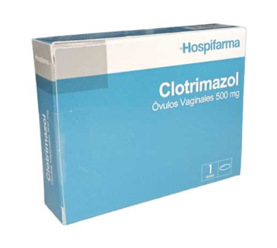 [7804640561203] CLOTRIMAZOL 500 MG VAGINAL HOSPIFARMA X 1 OVULO (GENER) (PTM)