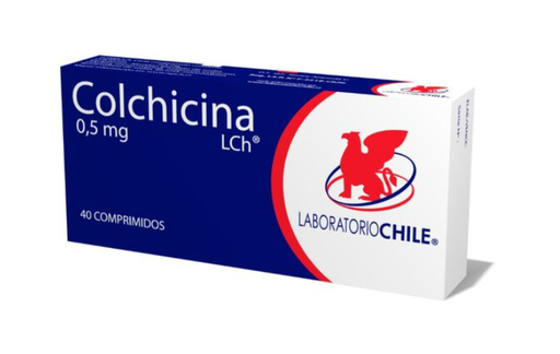 [900103] COLCHICINA 0.5 MG LCH X 40 COMP (PTM)(GENER)