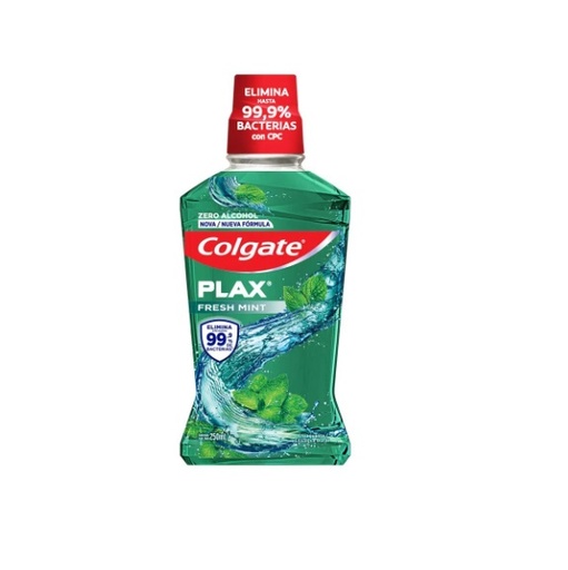 [1599152129925] COLGATE ENJUAGUE PLAX FRESH MINT X 250 ML
