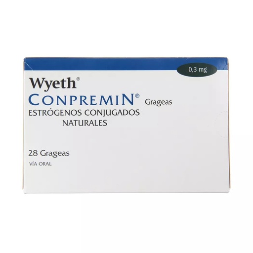 [1453406179] COMPREMIN 0,3 MG X 28 COMP ( ESTROGENOS CONJUGADOS) (PTM) )HORM)***