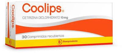 [904071] COOLIPS 10 MG X 30 COMP (CETIRIZINA)