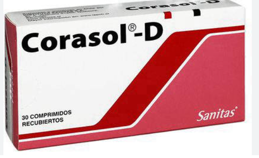 [1570469455958] CORASOL D 80/12,5 X 30 COMP REC (TELMISARTAN/HIDROCLOROTIAZIDA)