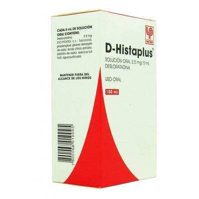 [904613] D-HISTAPLUS JARABE 2,5 MG/5 ML X 100 ML (DESLORATADINA)