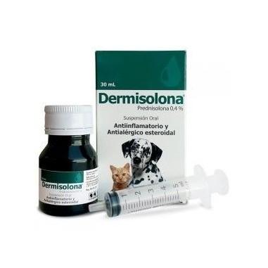 [904456] DERMISOLONA SUSPENSION 0,4% X 30 ML (PREDNISOLONA) (VET)