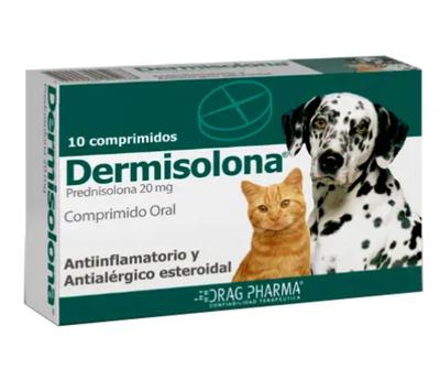 [903982] DERMISOLONA X 10 COMP (PREDNISOLONA) (VET)