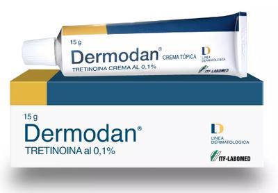 DERMODAN CREMA 0.1% 15GR (ERITROMICINA/TRETINOINA) | Farmazon-Farmacia ...