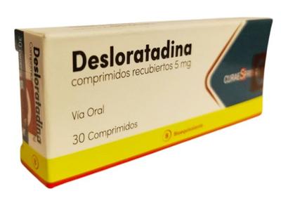 [9990020] DESLORATADINA 5 MG MDC CURAESPRING X 30 COMP (GENER)