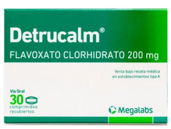 [902000] DETRUCALM 200 MG X 30 COMP (FLAVOXATO)